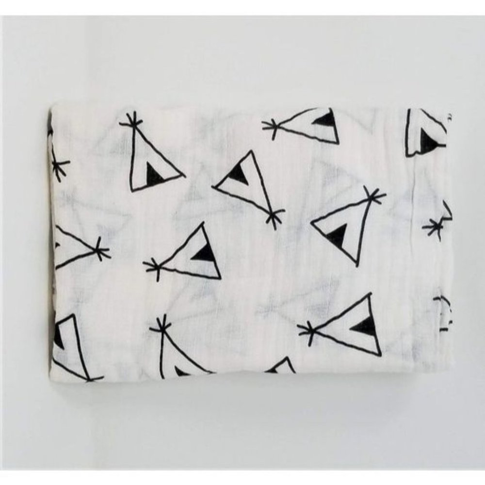 Teepee Swaddle Blanket | Newborn Receiving Blanket | Swaddle wrap